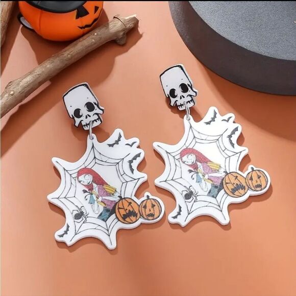 SALLY * THE NIGHTMARE BEFORE CHRISTMAS cute fun movie halloween earrings - Picture 6 of 6